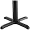 National Public Seating Round 36" W, 36" L, 30" H, Particleboard/HPL Laminate - 1.25", Grey CT13636XDGY - alternate 4